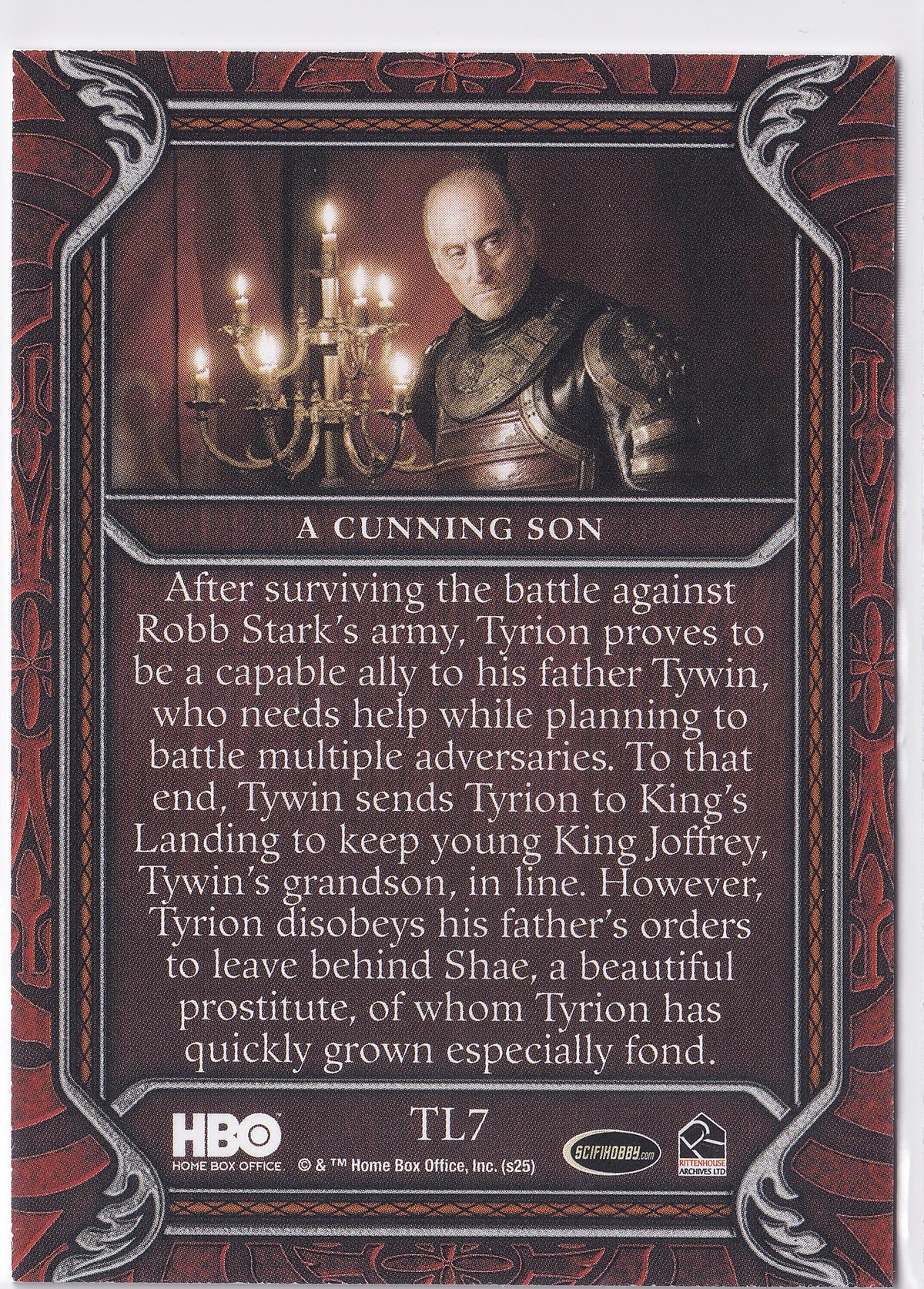 A Cunning Son – TL07 – Game of Thrones: The Great Houses 2025