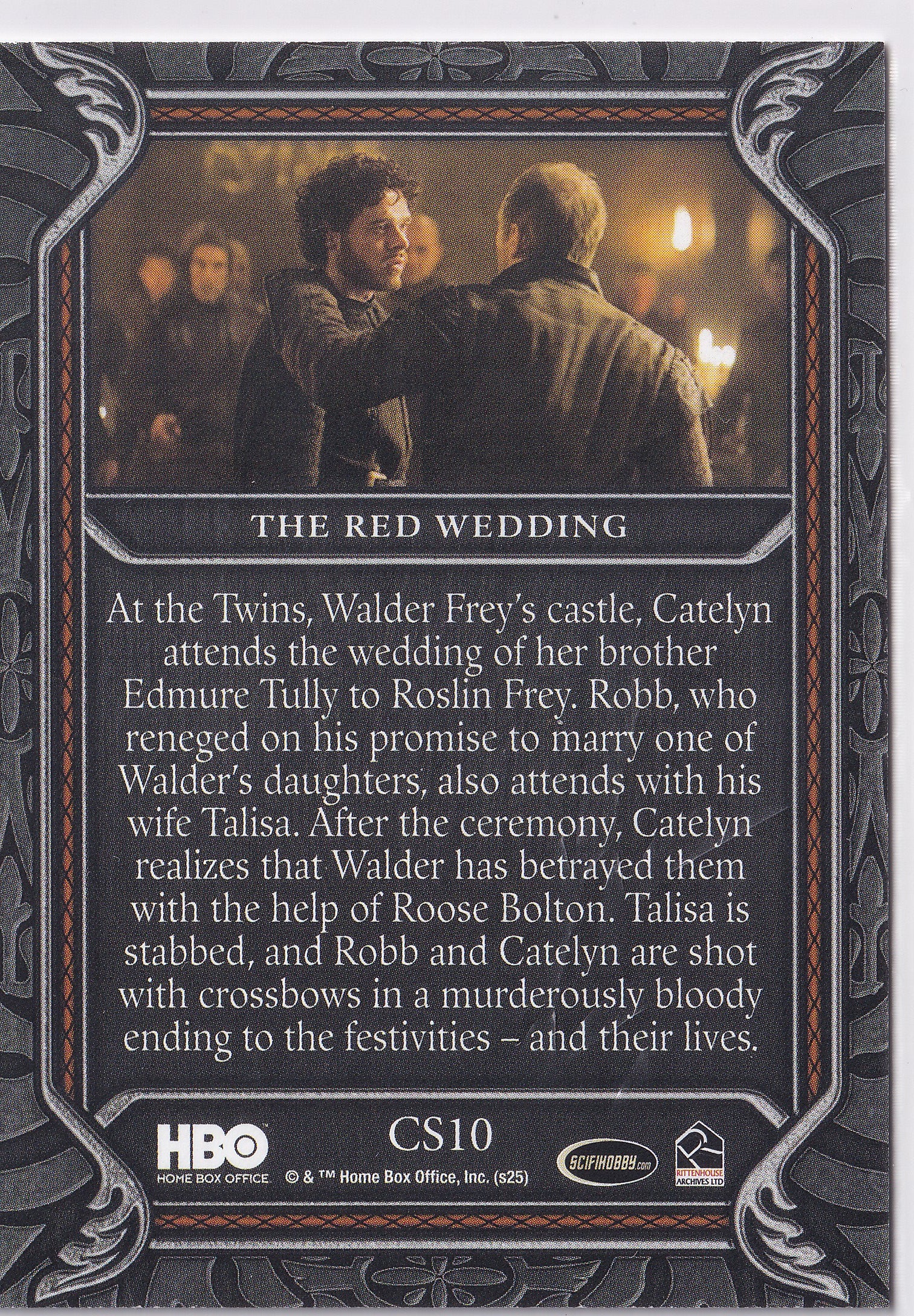 Game of Thrones – The Red Wedding – CS10 – 2025 Rittenhouse