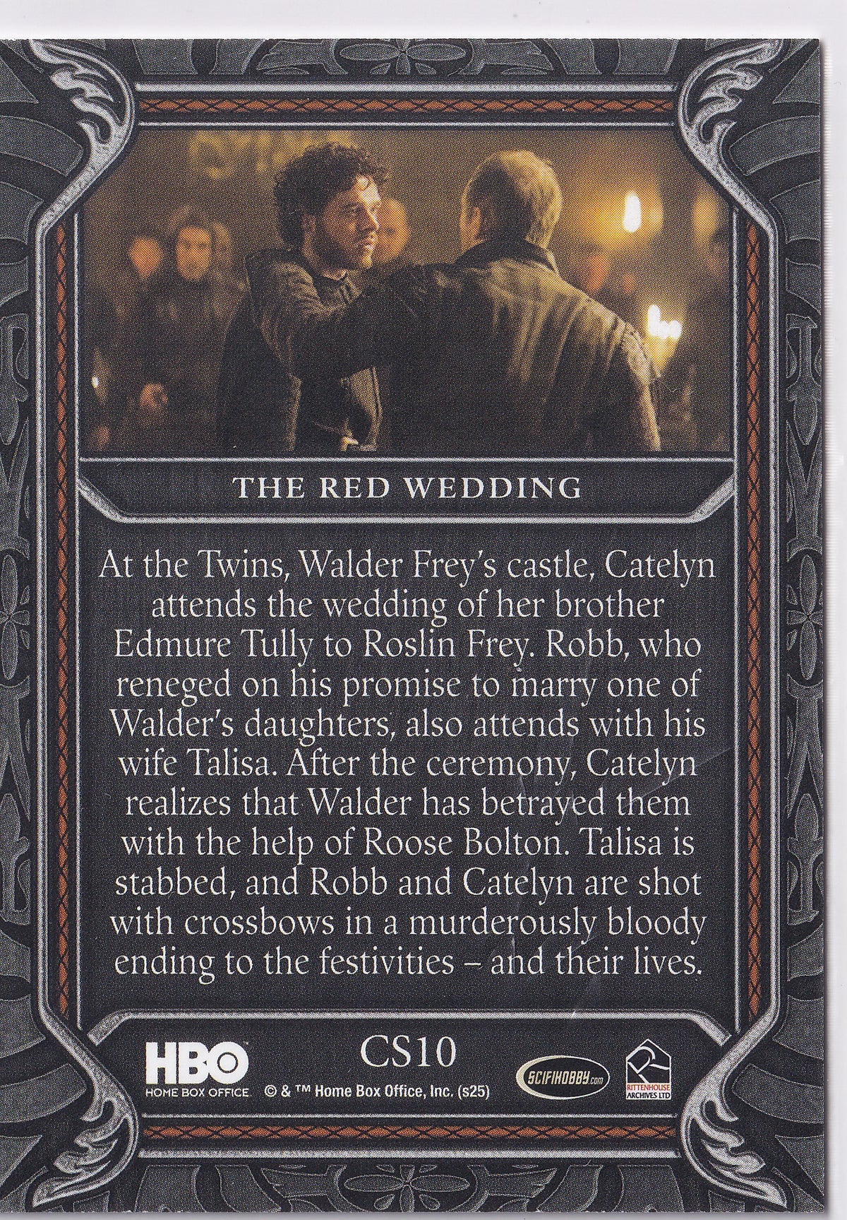 Game of Thrones – The Red Wedding – CS10 – 2025 Rittenhouse