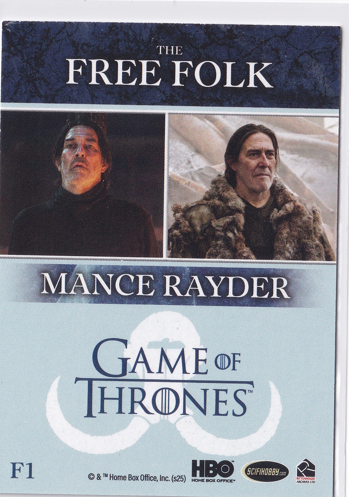 Mance Rayder – The Free Folk – F1 – Game of Thrones: The Great Houses 2025
