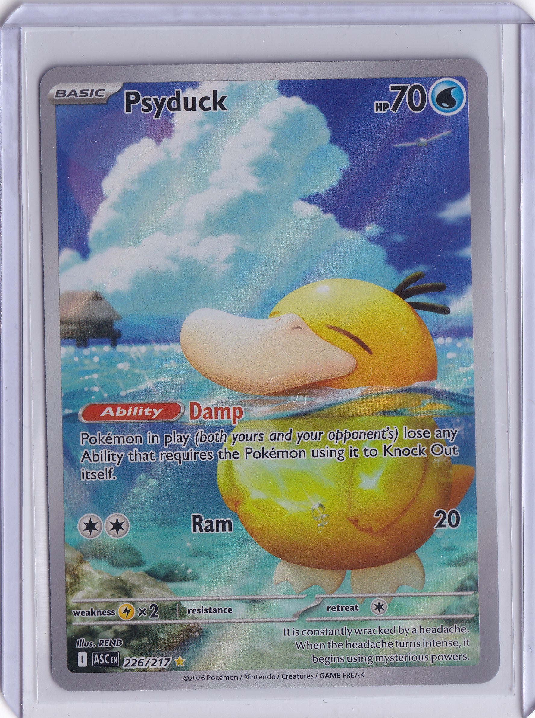 Psyduck 226/217 – Illustration Rare – Ascended Heroes
