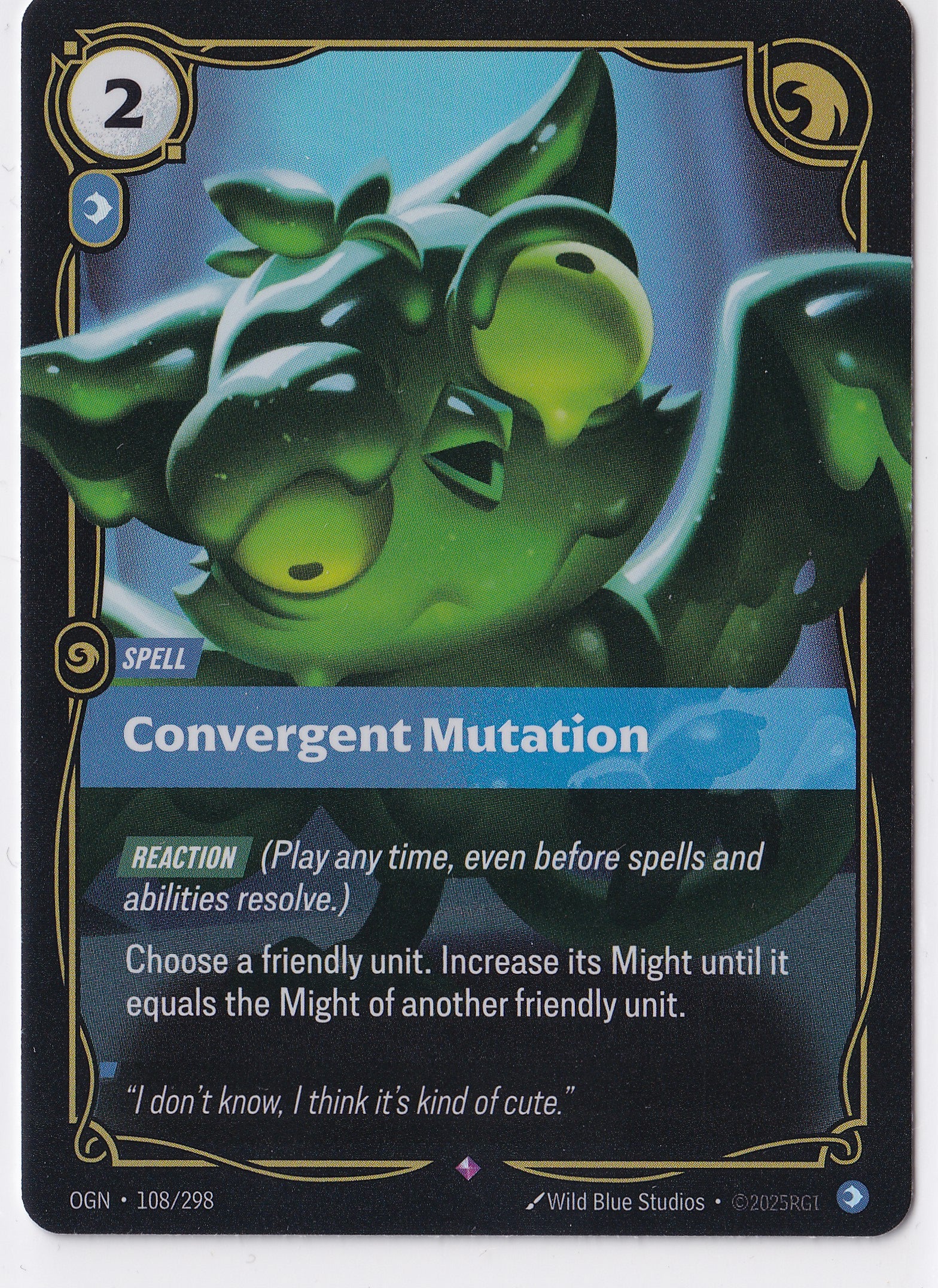 Convergent Mutation 2025 Riftbound: League of Legends Origins Rare Foil – OGN 108/298