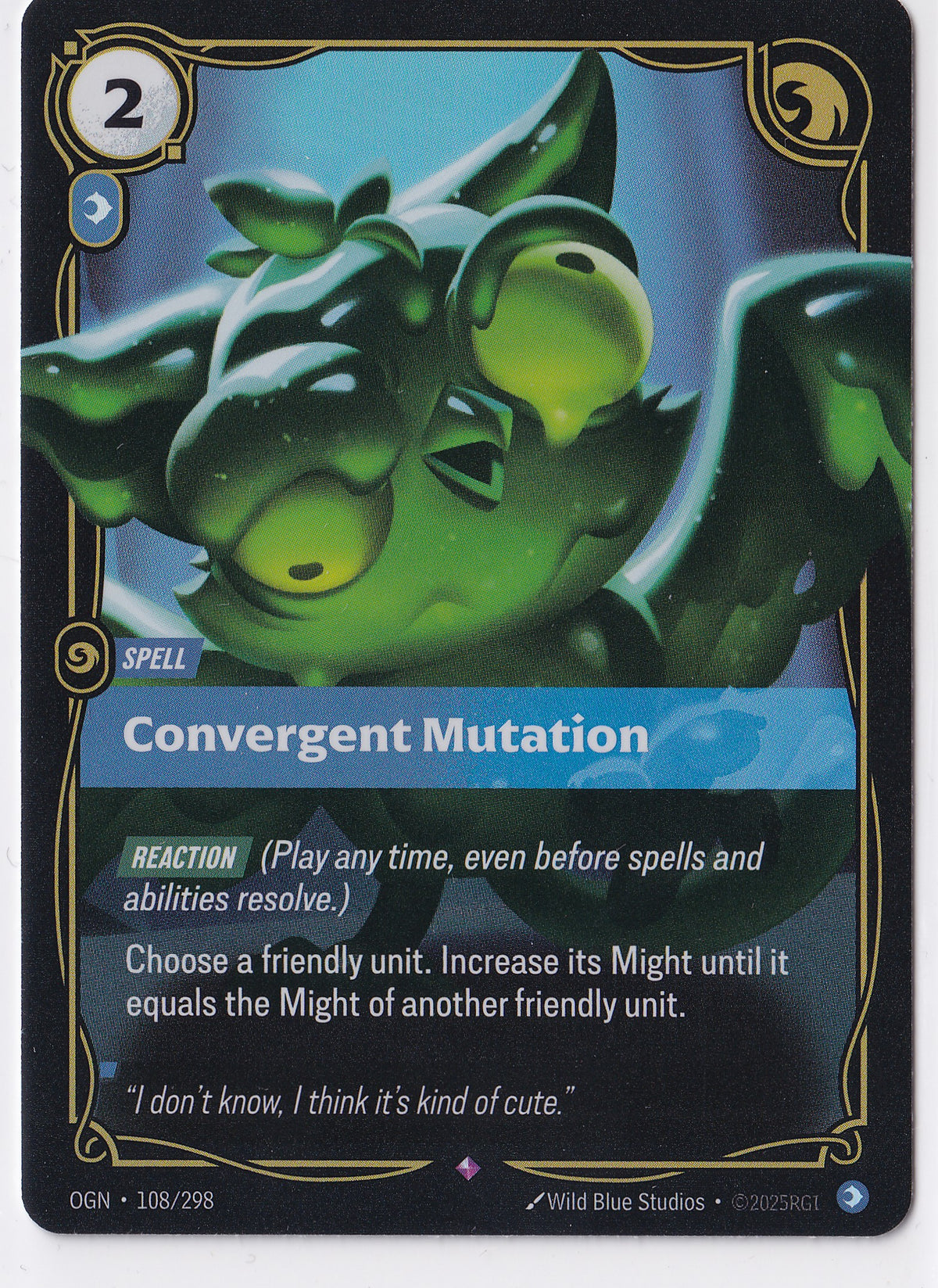Convergent Mutation 2025 Riftbound: League of Legends Origins Rare Foil – OGN 108/298
