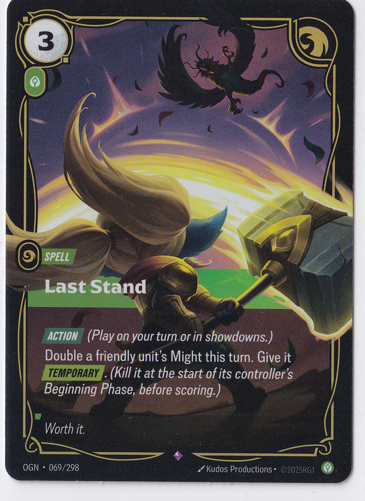 Last Stand 2025 Riftbound: League of Legends Origins Rare Foil – OGN 069/298
