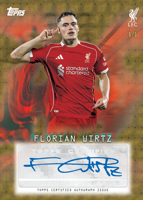 Topps Focus Liverpool 2025/26