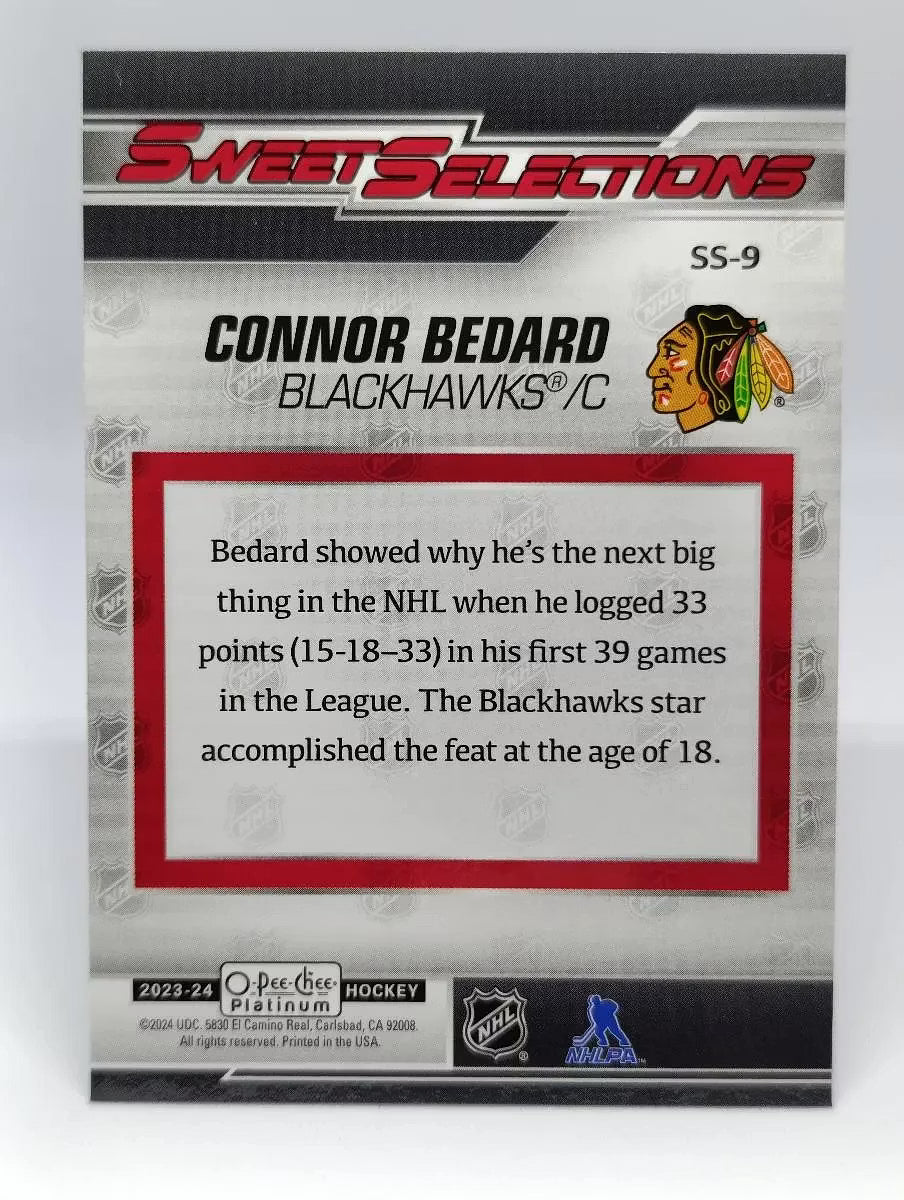 Connor Bedard – 2023-24 O-Pee-Chee Platinum Sweet Selections #SS-9