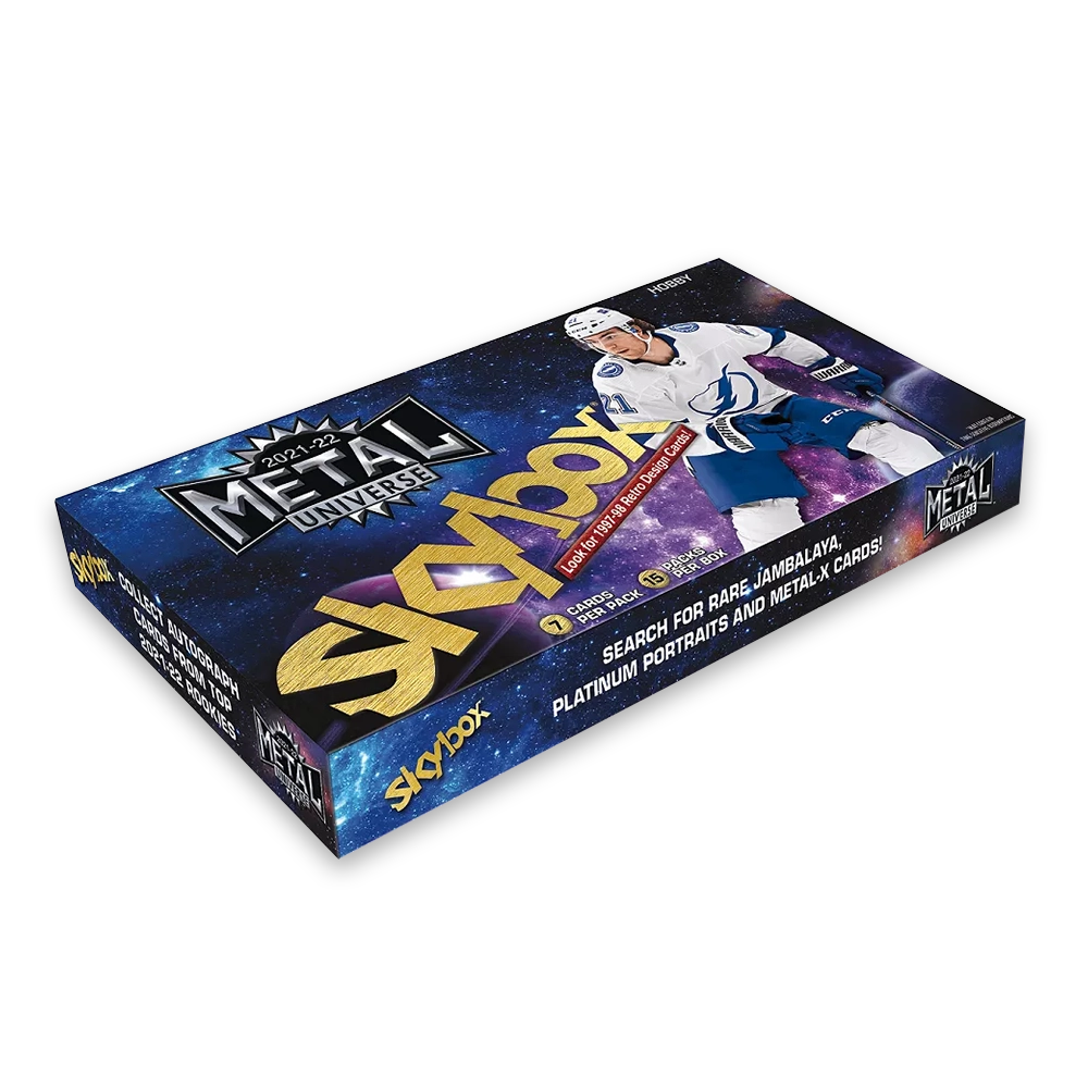 2021-22 Upper Deck Skybox Metal Universe Hockey Hobby Box