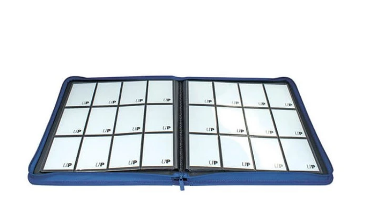 UP Album PRO Binder Zippered na 480 ks karet, modré na zip