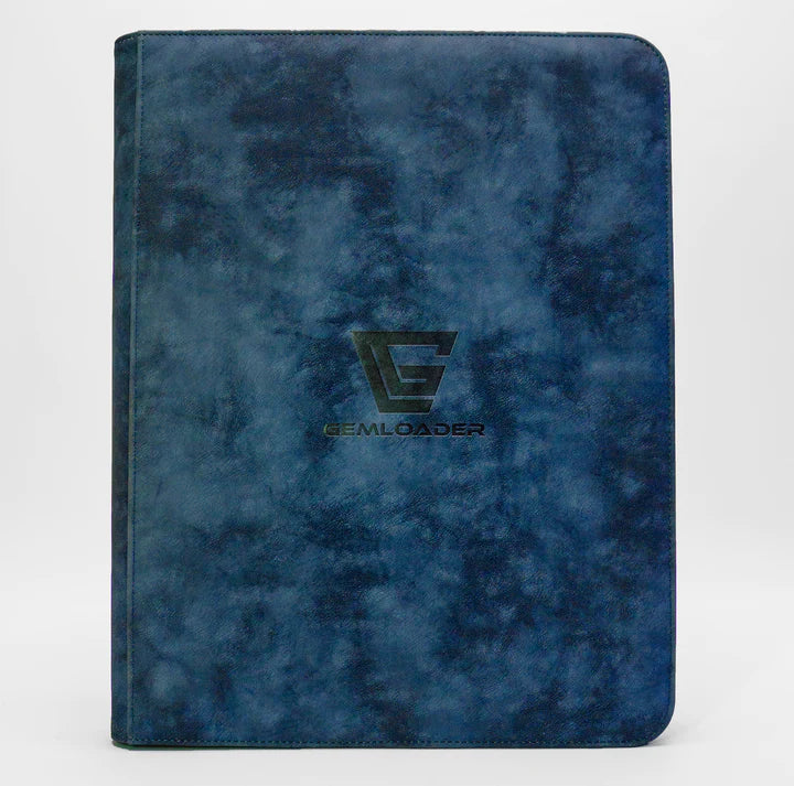 GM Premium Album na toploadery 216 ks se zipem, modré