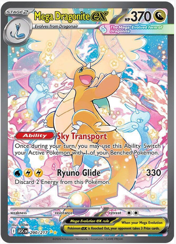 Mega Dragonite ex – 290/217 – ME: Ascended Heroes (ASC)