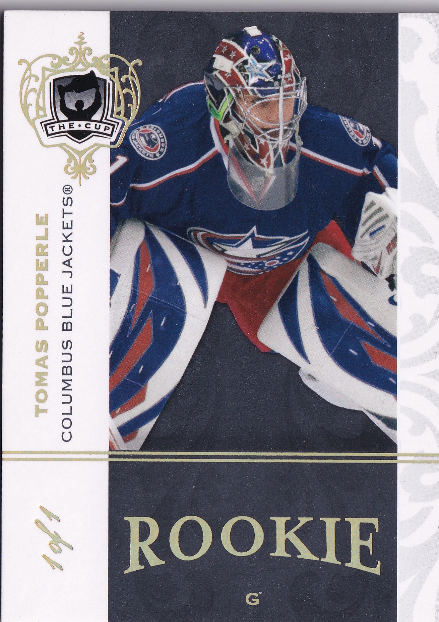 Tomas Popperle 2007-08 Upper Deck The Cup Rookie Masterpieces #105 1/1 RC