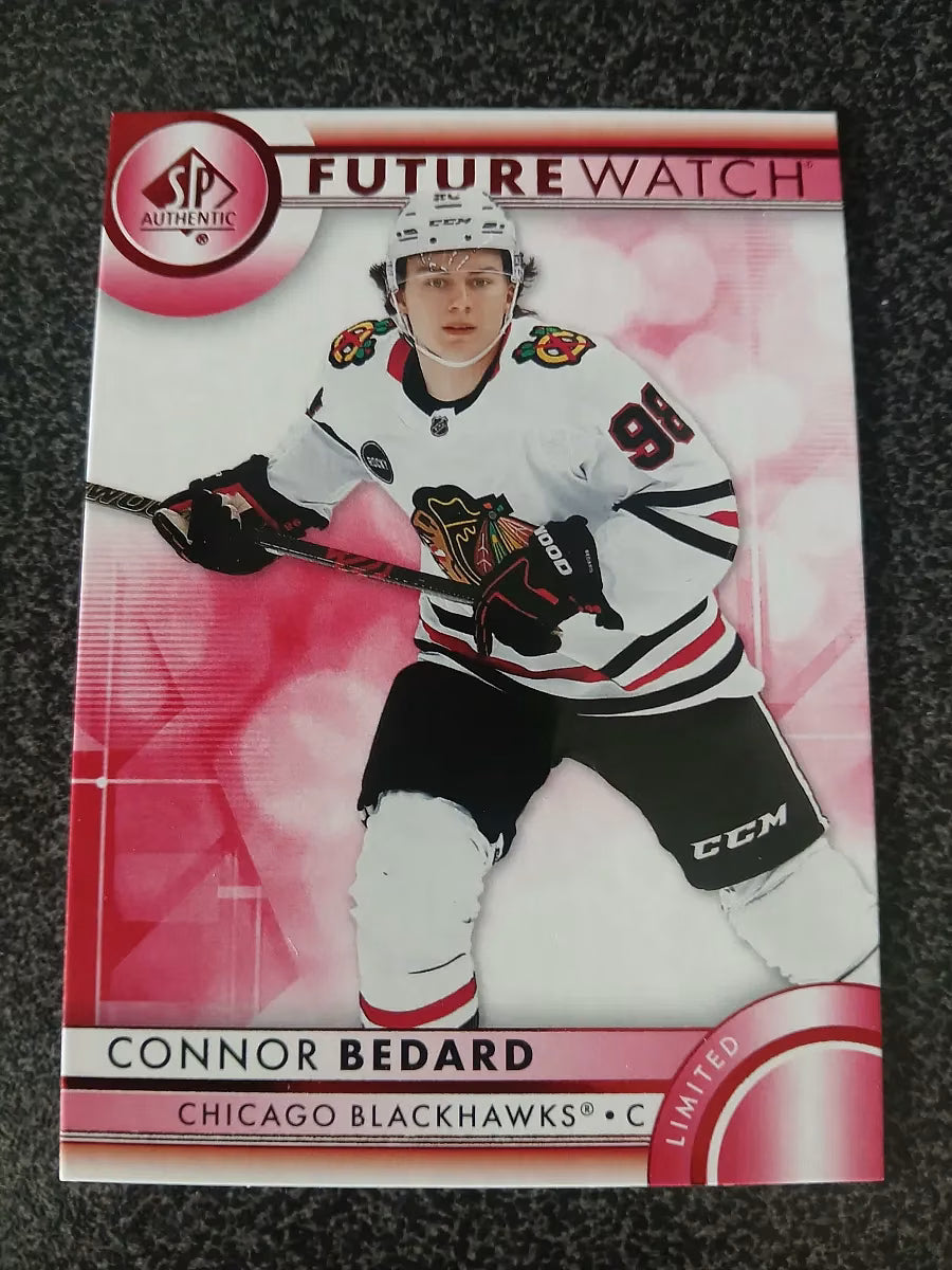 Connor Bedard – SP Authentic Future Watch Limited Rookie