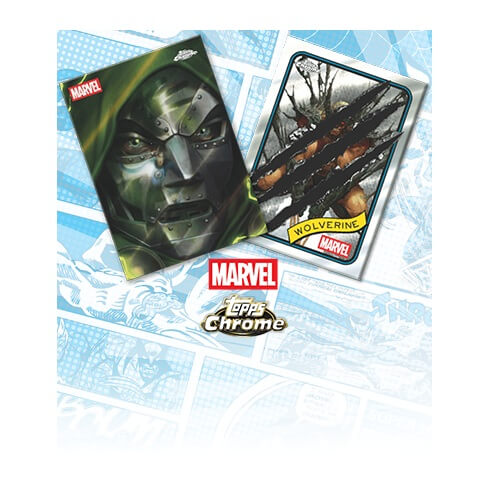 2025 Topps Marvel Comics Chrome - Hobby Box