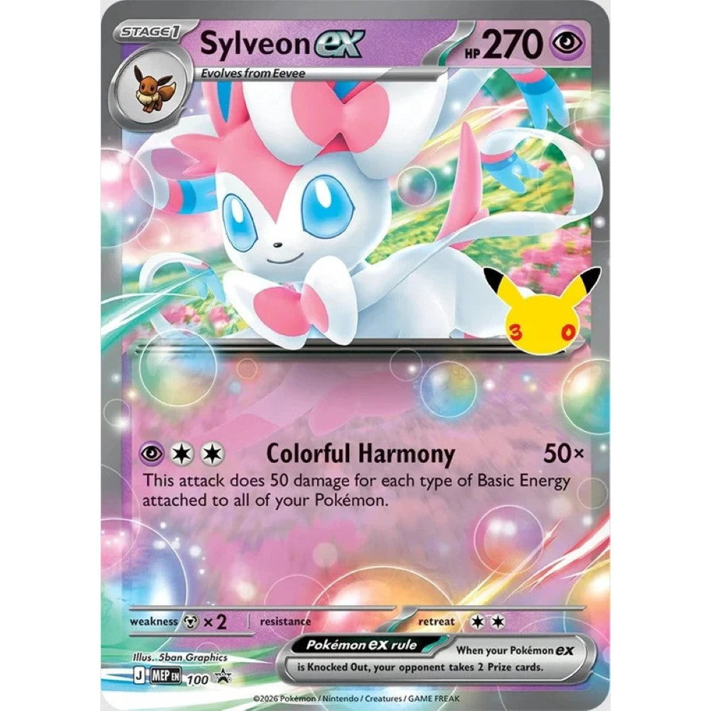 Pokémon TCG: 30th Celebration Tin – Sylveon ex