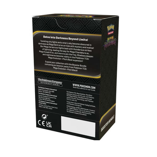 Pokémon Mega Evolution: Pitch Black Booster Bundle