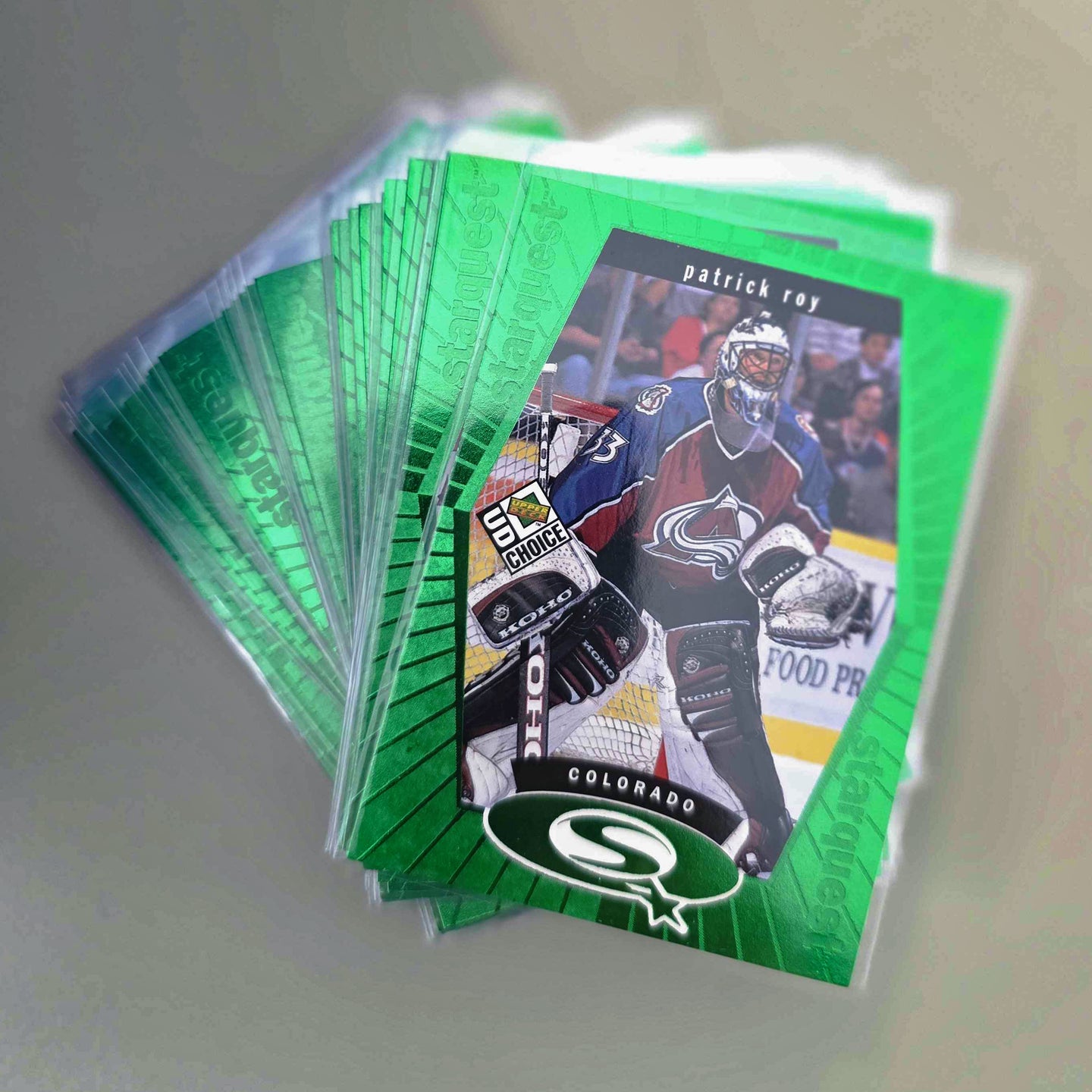 1998–99 UD Choice StarQuest – Blue, Green & Red – 3 kompletní sety / 90 karet