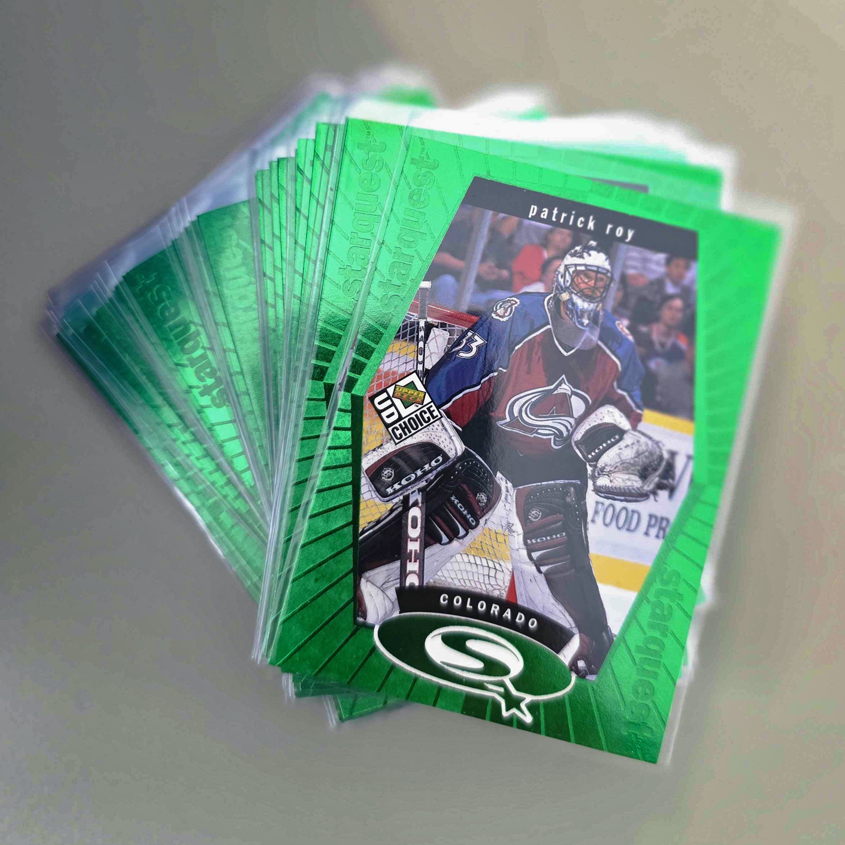 1998–99 UD Choice StarQuest – Blue, Green & Red – 3 kompletní sety / 90 karet