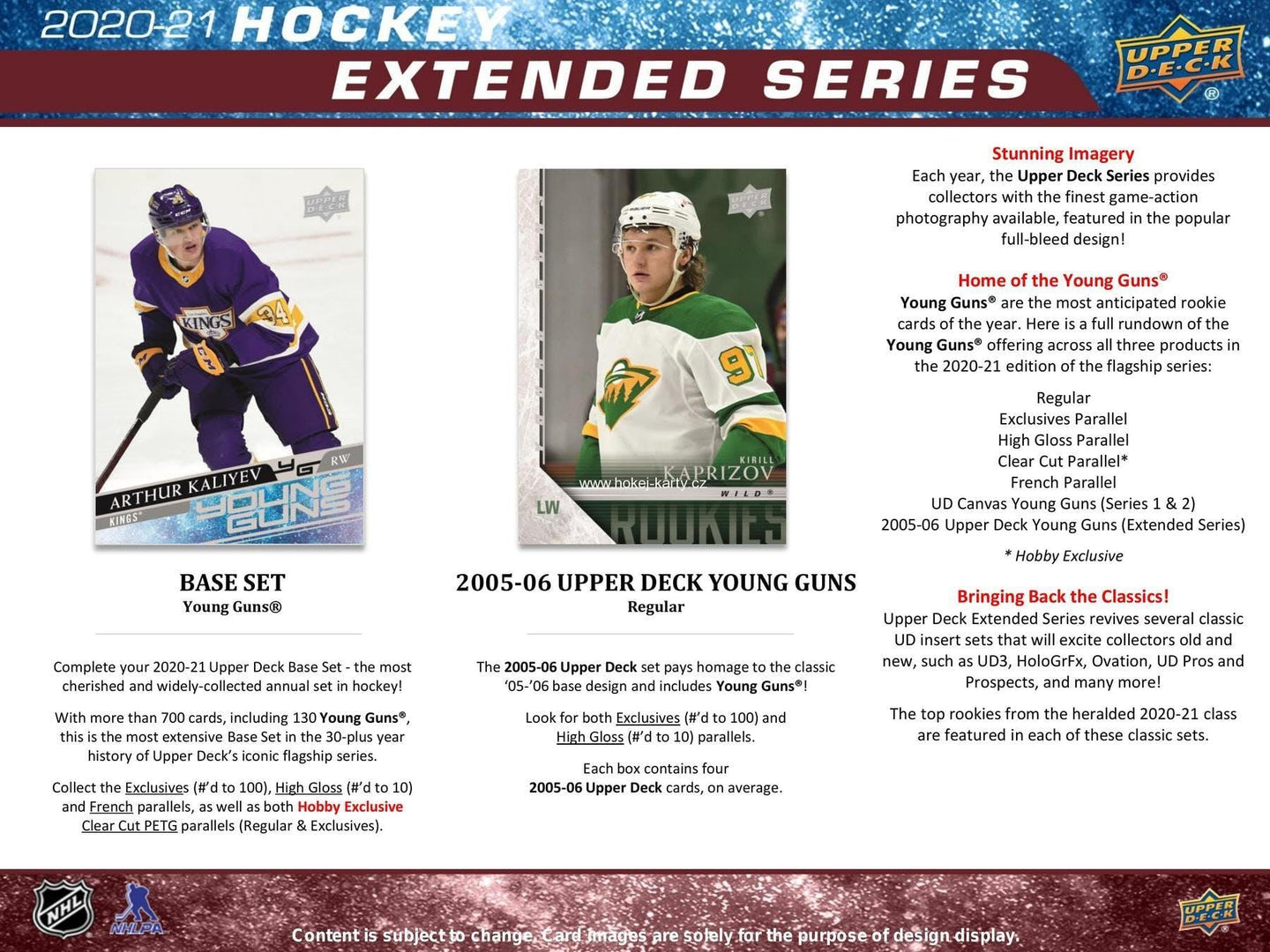 2020-21 Upper Deck Extended Series Hockey Hobby Box